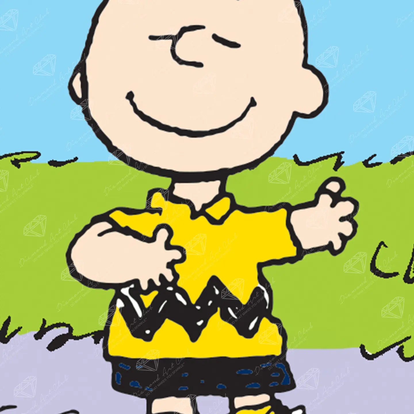Diamond Art Club Charlie Brown Dancing